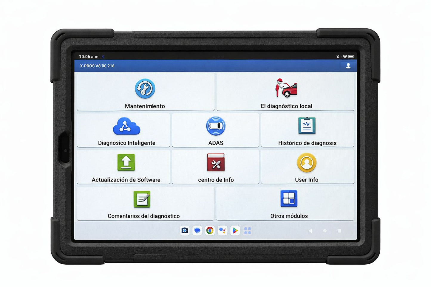 DBScar + Xpro5 + Tab. 11¨ + convertidor de voltaje